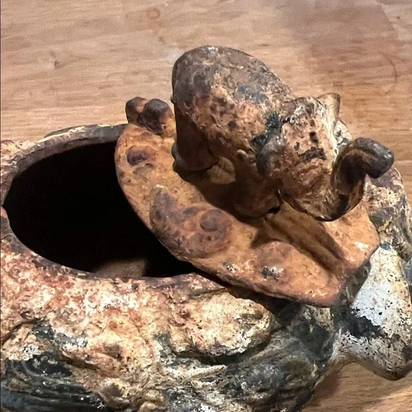 Rustic Elephant Teapot